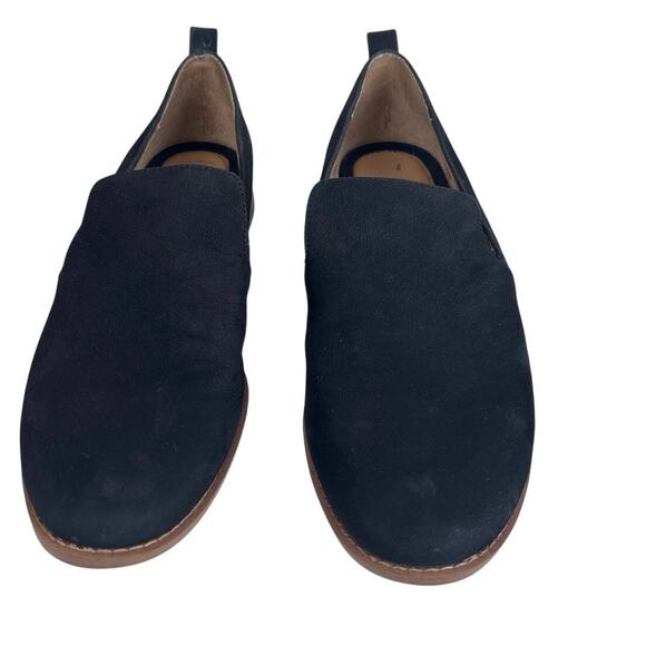 Franco Sarto Haylee Black Suede Leather Loafer Flats Size 8M - Picture 3 of 9